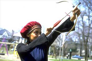 Petra with bow