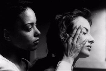 Camille and Petra (b/w)